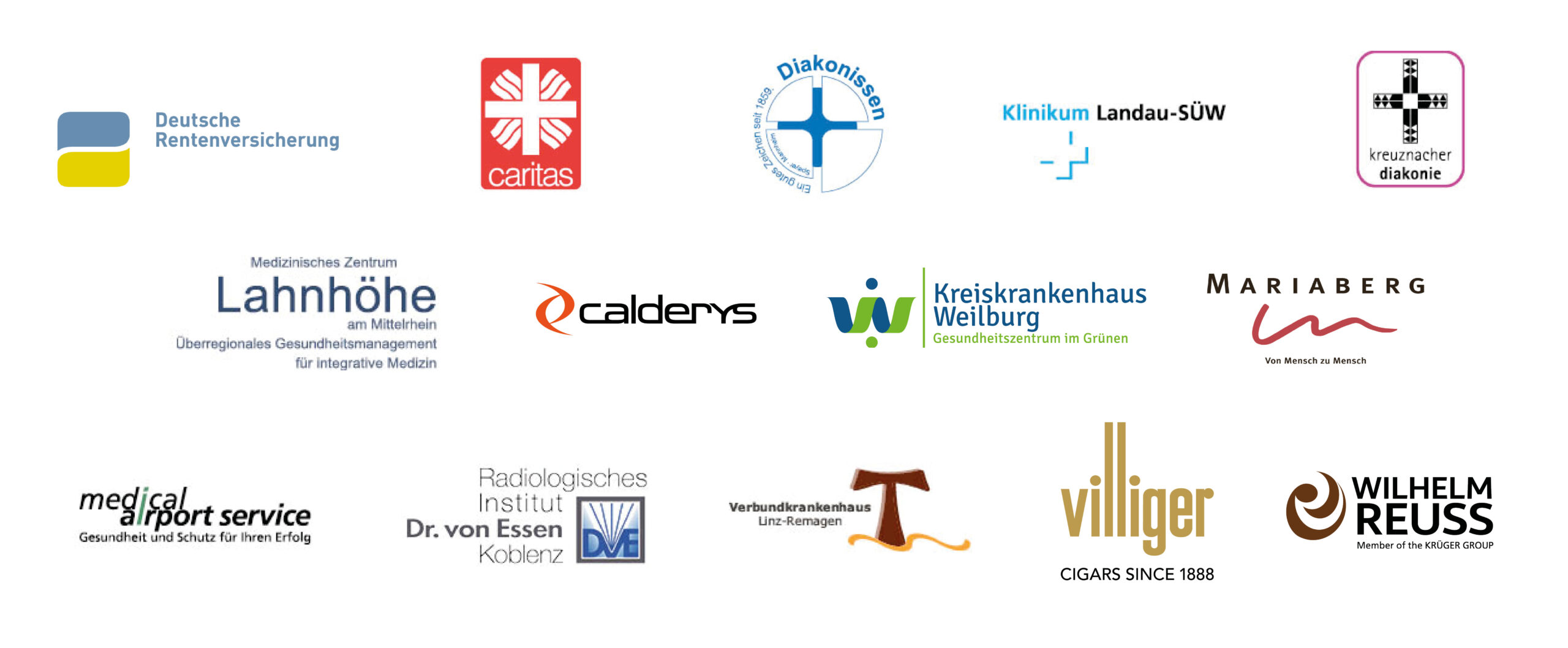 Zufriedene Kunden (Logos) Übersicht 2